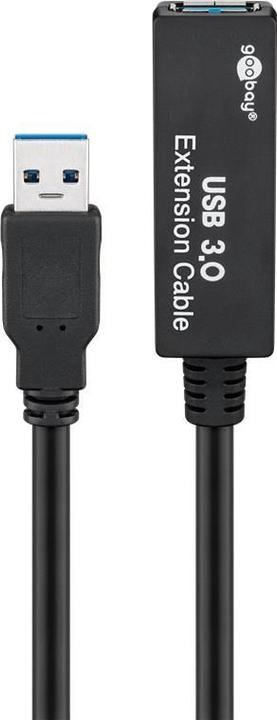 Produktbild Goobay Aktives Verlängerungskabel (5 m, USB 3.0)