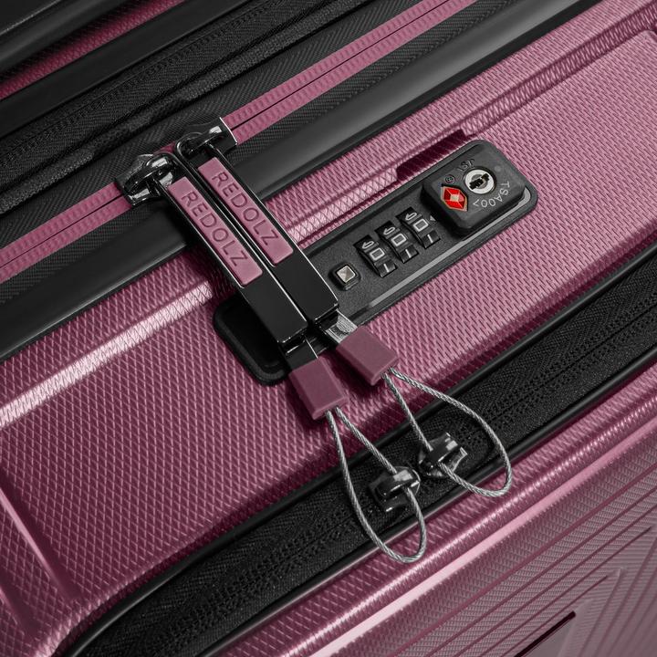 Actual product image Redolz Essentials 14 4-wheel cabin trolley 55 cm laptop compartment with expansion pleat (45 l, Hand luggage (up to 50 litres))