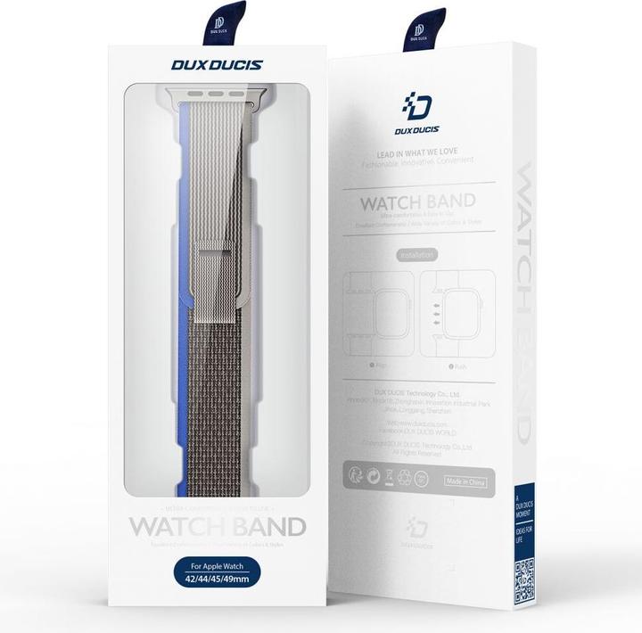 Image du produit Dux Ducis Bracelet Sport Velcro pour Apple Watch 8 / 7 / 6 / SE / 5 / 4 / 3 / 2 / 1 (38, 40, 41 mm) (40 mm, 38 mm, 41 mm, Nylon)