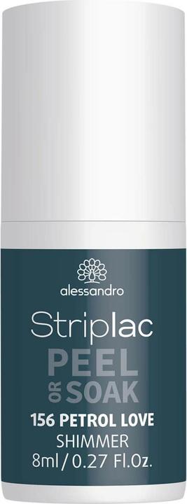 Immagine prodotto Alessandro Striplac Peel or Soak - Petrol Love (156 Amore per la benzina, Smalto pelabile)