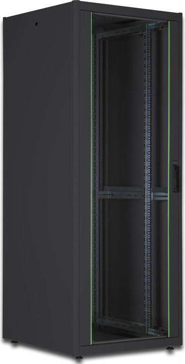Produktbild Digitus Netzwerkschrank Basic 48,3cm 19Zoll 42HE schwarz 8/8 H2035mmxB800mmxT800mm mit Glastuer ohne Mont... (42 HE, 19 Zoll Rack)