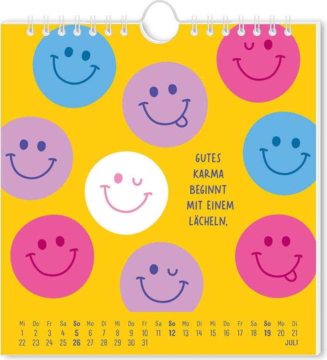Produktbild Postkartenkalender 2026 Herzensjahr (16 x 17 cm, Harter Einband, Deutsch)