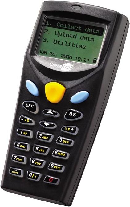 Actual product image Cipherlab 8001 Data acquisition terminal