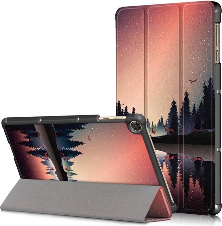 Actual product image Cover-Discount Huawei MatePad T10/T10s - Tri-fold Smart Case Forest (MatePad T10, MatePad T10s)