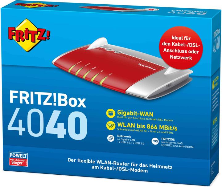 Productafbeelding AVM FRITZ!Box 4040