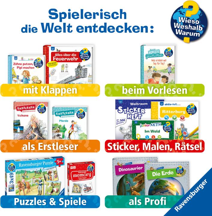 Actual product image Ravensburger Wieso? Weshalb? Warum?, Band 14: Ich komme in die Schule (German, Doris Rübel, 2025)