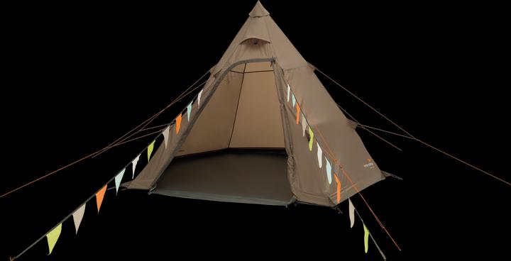 Immagine prodotto Easy Camp Otra Tipi, f?r 4 Personen (braun, Modell 2025) (5.50 kg, 4 persone)