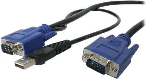 Produktbild StarTech 15 FT 2-IN-1 USB KVM CABLE
