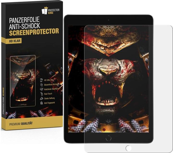 Produktbild Protectorking 3x Panzerfolie Anti-Shock HD Klar (3 Stück, IPad Mini 2)