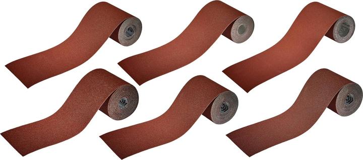 Actual product image wolfcraft wolfcraft 1 roll of sandpaper Kor. K120, 5mx93mm (120)