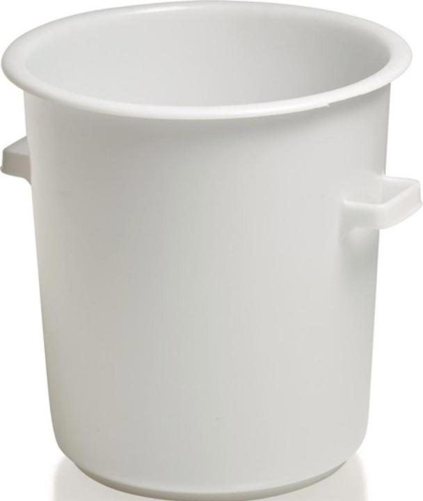Produktbild Craemer Kunststoffbehälter rund 75 l HD-PE weiss D515xH530mm mit Aussengriff