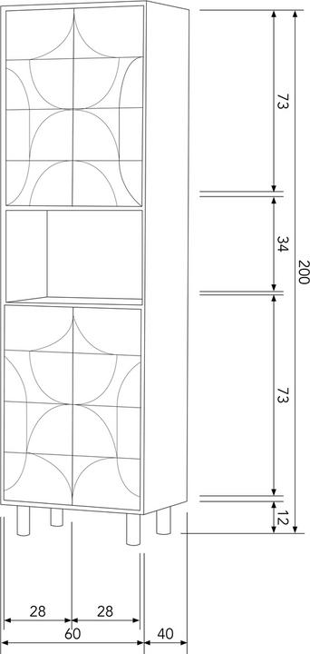 Image du produit BePureHome Draw (200 x 60 x 40 cm)
