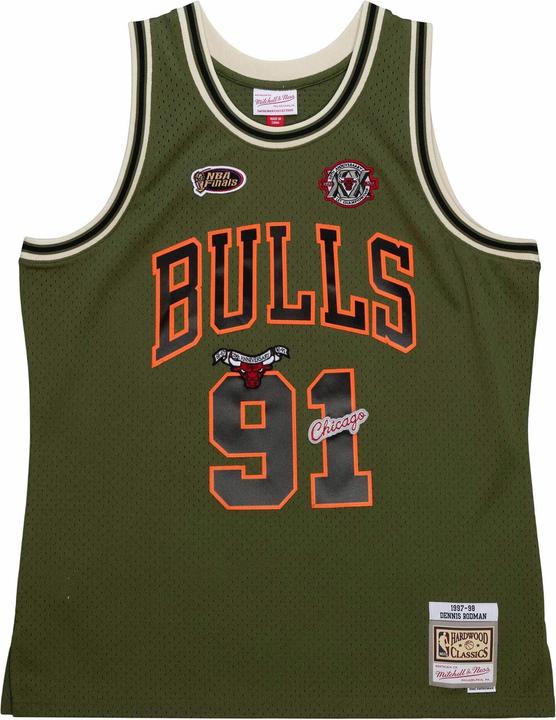 Mitchell & Ness NBA Chicago Bulls Dennis Rodman Swingman Trikot Herren (S)