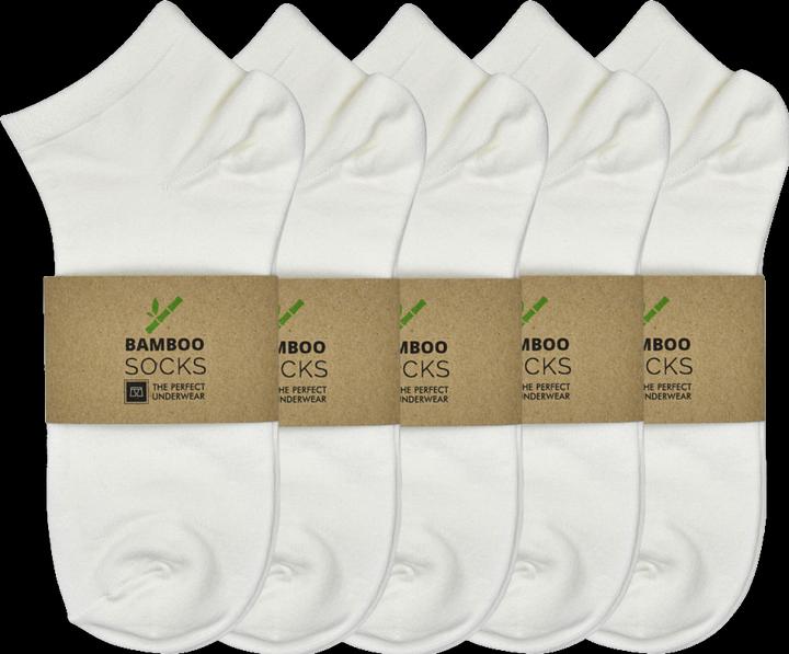Image du produit The Perfect Underwear Bambou Low cut Socks (set de 5) blanc (Pack de 5, 44 - 47)