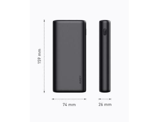 Actual product image Aukey Sprint Go (20000 mAh, 65 W, 74 Wh)