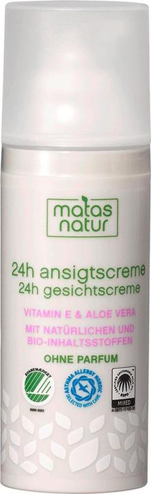 Produktbild Matas Natur 24H Gesichtscreme mit Bio-Aloe Vera und Vitamin E (50 ml, 24h Creme)