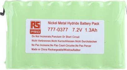 Actual product image Rs Pro NiMH AA x 6 1300mAh 7.2V Pack (6 pcs., AA, 1300 mAh)
