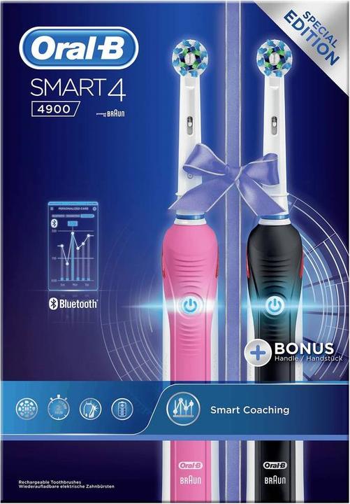 Image du produit Oral-B Smart 4 4900 Duo (Brosse à dents oscillo-rotative)