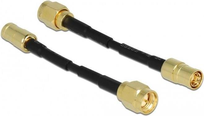 Actual product image Delock Adapter SMA plug > SMB plug (Antenna cable)