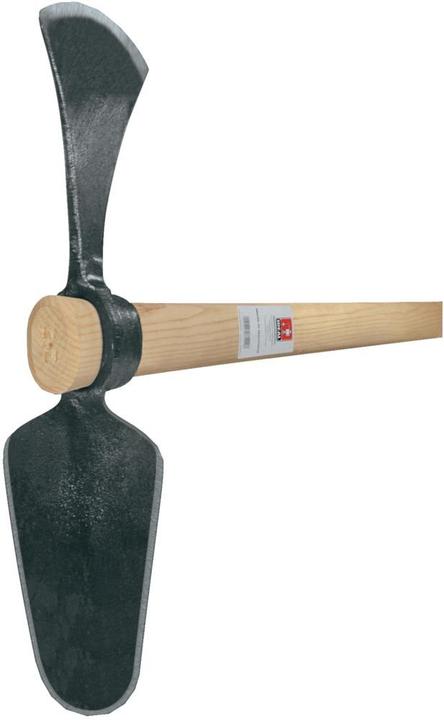 Produktbild Idealspaten Wiedehopfhacke mit Ovalblatt geschmiedet ovales Auge Eschenstiel 105 cm
