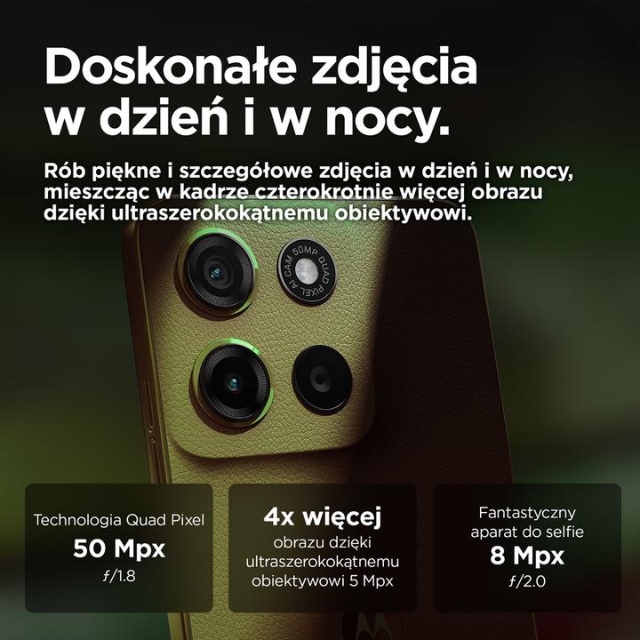 Actual product image Motorola moto g15 (256 GB, Iguana Green, 6.72", Dual SIM, 50 Mpx, 4G)