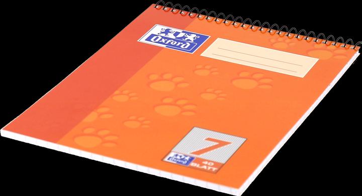Actual product image Oxford School Block (A5, Checked, Hardcover)