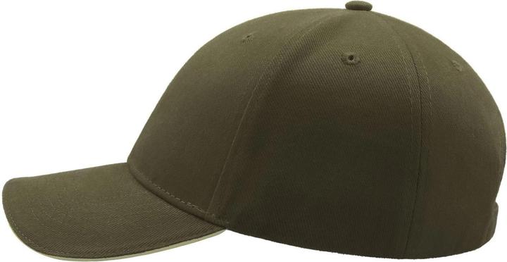 Image du produit Atlantis Casquette de baseball Liberty avec 6 panneaux en coton brossé (2 pièces) (Taille unique)