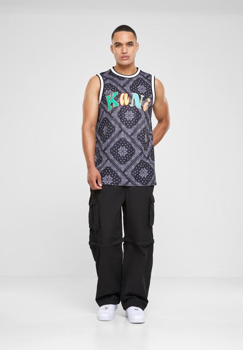 Produktbild Karl Kani KU232-014-2 KK Woven Signature Paisley Basketball Tank - 110759 (M)