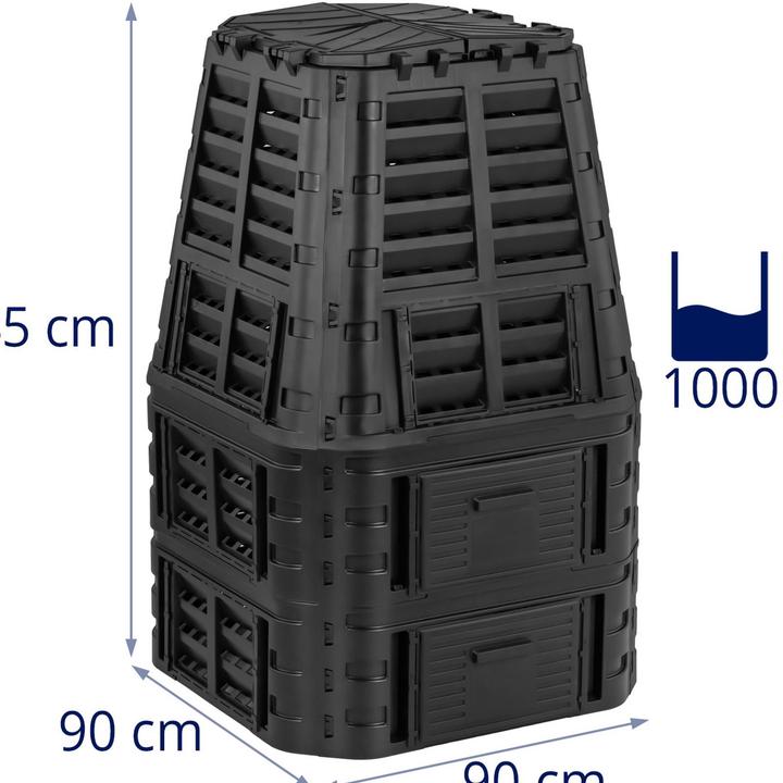 Immagine prodotto Hillvert Compostiera da giardino - 1000 l (1000 l)