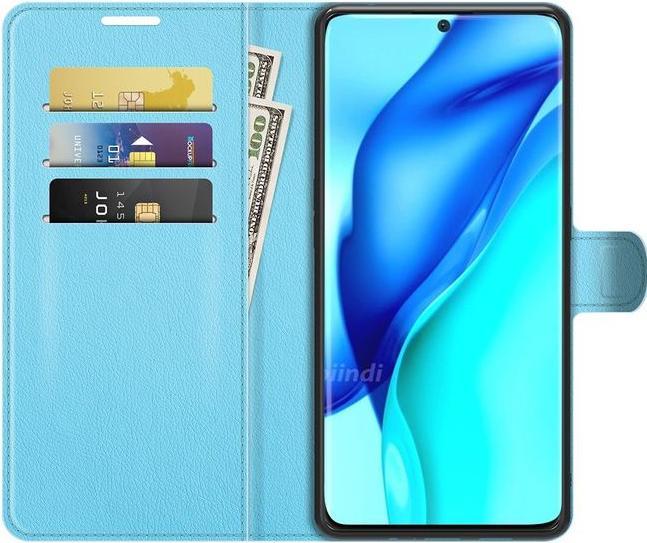 Actual product image MU Classic Litchi Leather Bookcover Series (Huawei P50 Pro)