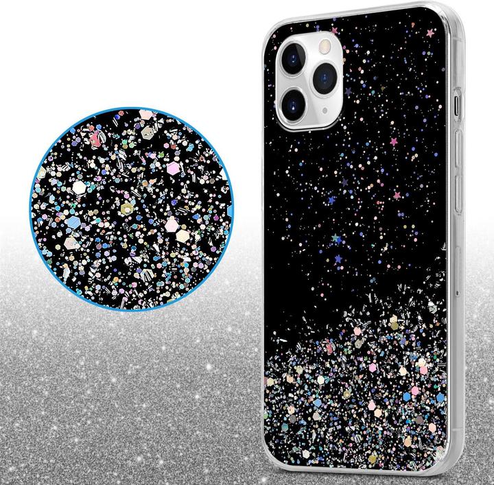 Image du produit Cadorabo Couverture TPU paillettes scintillantes (Apple iPhone 11)