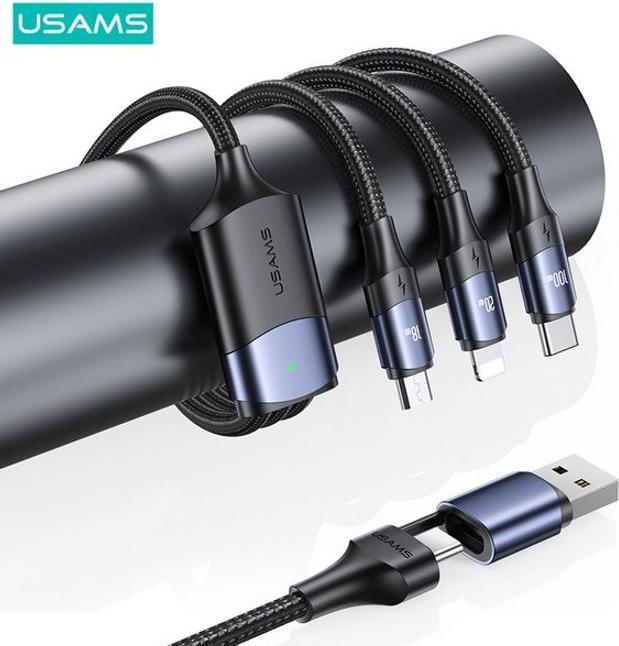 Produktbild Usams 3in1 (1.20 m, USB 3.0, 65 W)