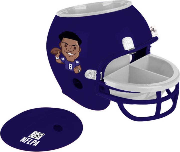 Great Branding Casque à collations des Ravens de Baltimore "JACKSON