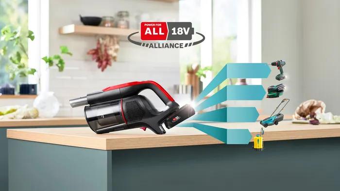 Image du produit Bosch Hausgeräte Bosch BCS1041PET - Steelstofzuiger