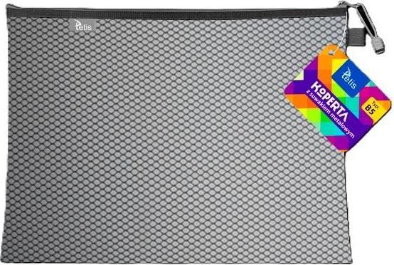 Image du produit Tetis B5-Umschlag mit schwarzem Metallreissverschluss (1 x)