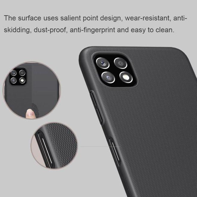 Actual product image Nillkin Super Frosted Shield Series (Samsung Galaxy A22 5G)