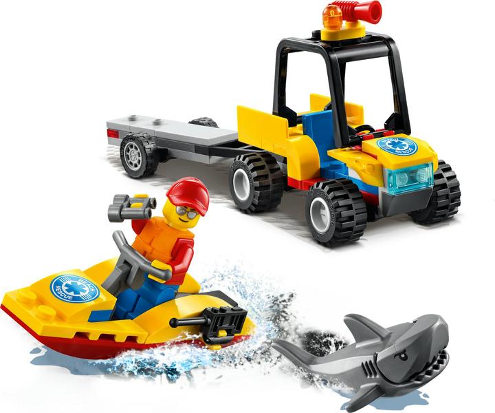 Image du produit LEGO Quad de sauvetage sur la plage (60286, LEGO City)