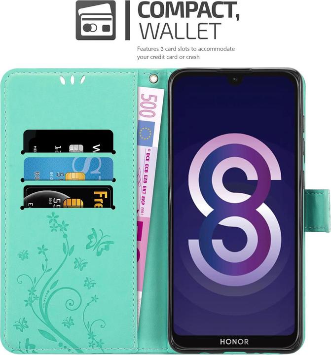 Produktbild Cadorabo Flower Book Cover (Huawei Y5 (2019), Honor 8s)