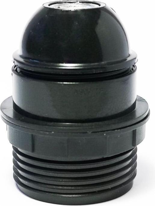Actual product image Elbro Illumination socket E27 M10×1, thermoplastic, black