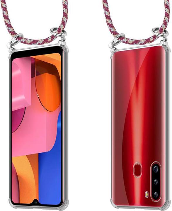Produktbild Cadorabo TPU Handy Kette SILBER Cover