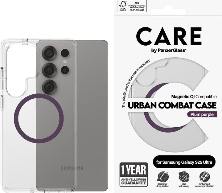 Image du produit PanzerGlass CRRFUTCG38488, Housse, Samsung, Samsung - Galaxy S 2025 Ultra, Transparent (Samsung Galaxy S25 Ultra)