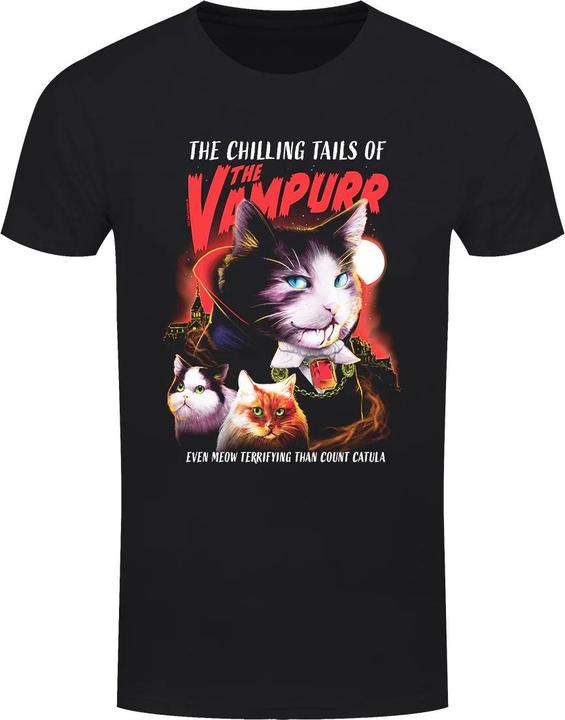 Horror Cats The Vampurr TShirt