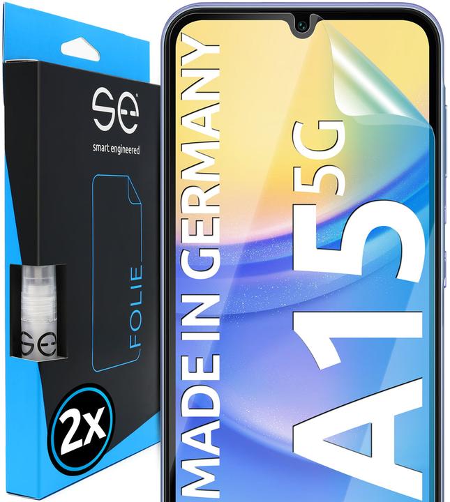 Image du produit Smart Engineered se 3D Film de protection Samsung Galaxy A15 5G (lot de 2) (2 pièce(s), Samsung Galaxy A15)