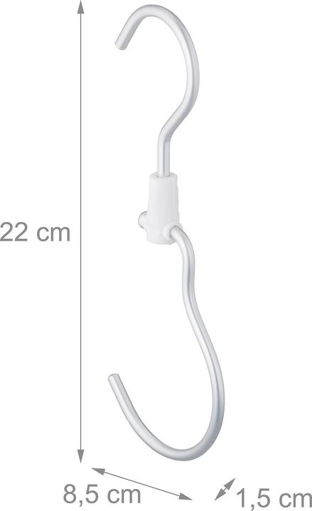 Actual product image Relaxdays 5x hook