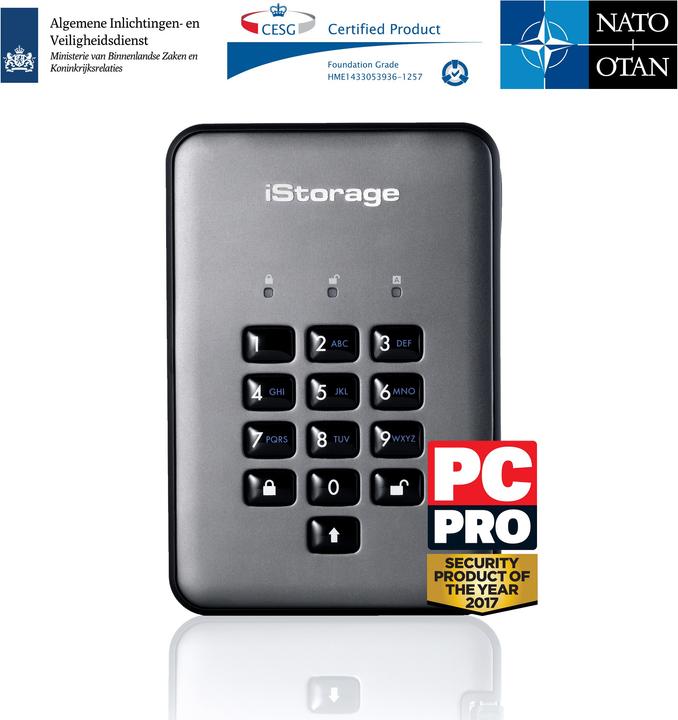Produktbild iStorage diskAshur Pro2 SSD 16TB (16000 GB)