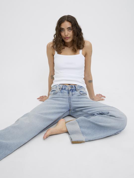Actual product image JJXX Jxtokyo Wide Fold Up Hw R6169 Dnm Ln (W32/L32)
