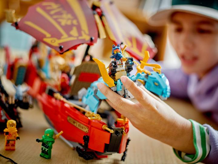 Produktbild LEGO Ninja-Flugsegler im Wettlauf mit der Zeit (71797, LEGO Ninjago)