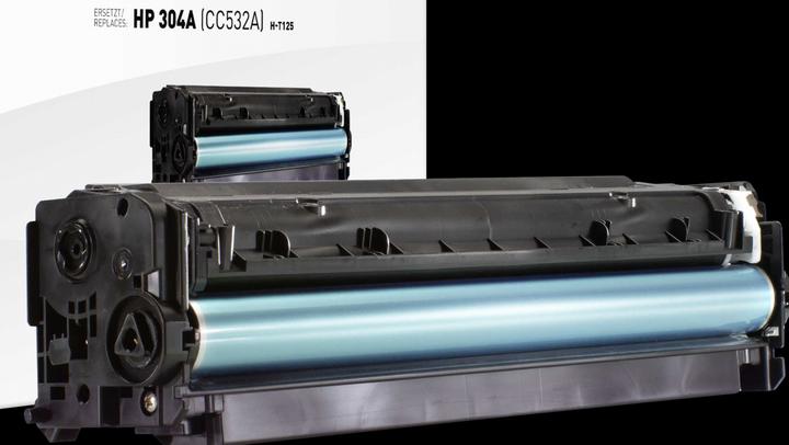 Produktbild KMP H-T125 Toner yellow kompatibel mit HP CC 532 A (Y)