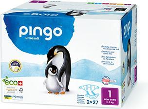 Image du produit Pingo Eco diapers (Taille 1, Pack, 54 pièce(s))