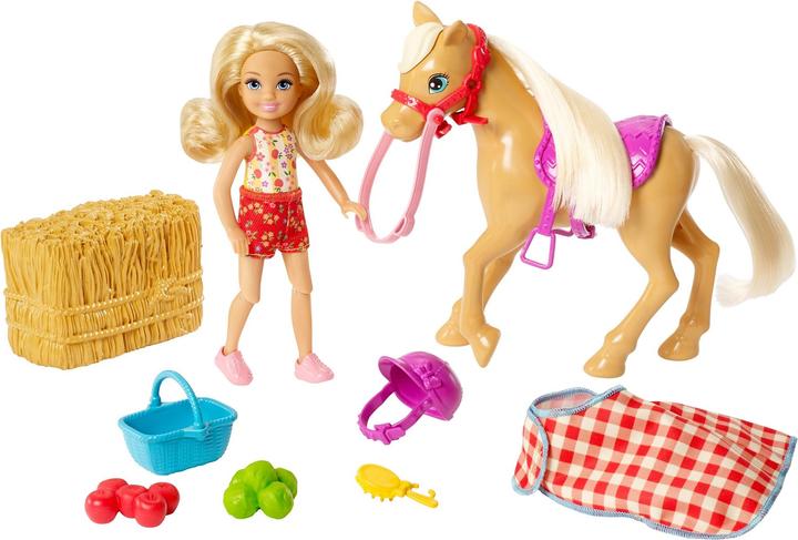 Actual product image Barbie BRB Fun on the farm Chelsea+pony